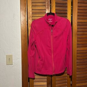 Large Hot Pink Zip Up Jacket - Eddie Bauer